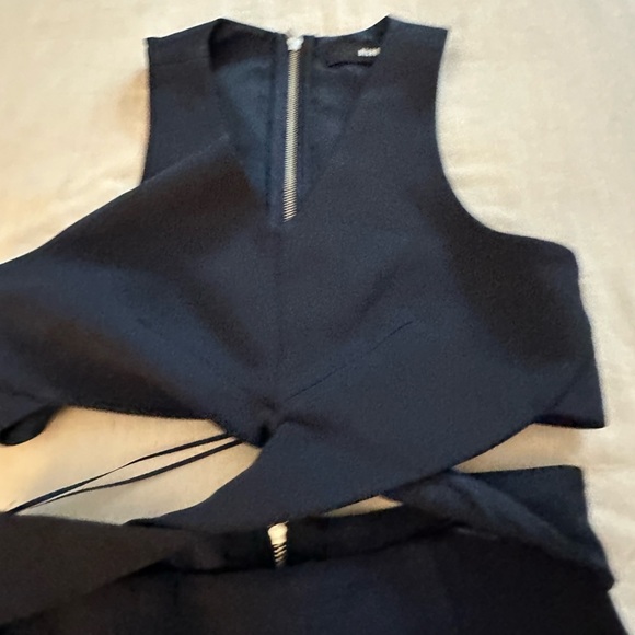 Nicholas Blue Wrap Cut Out Dress (D2) - Picture 5 of 8